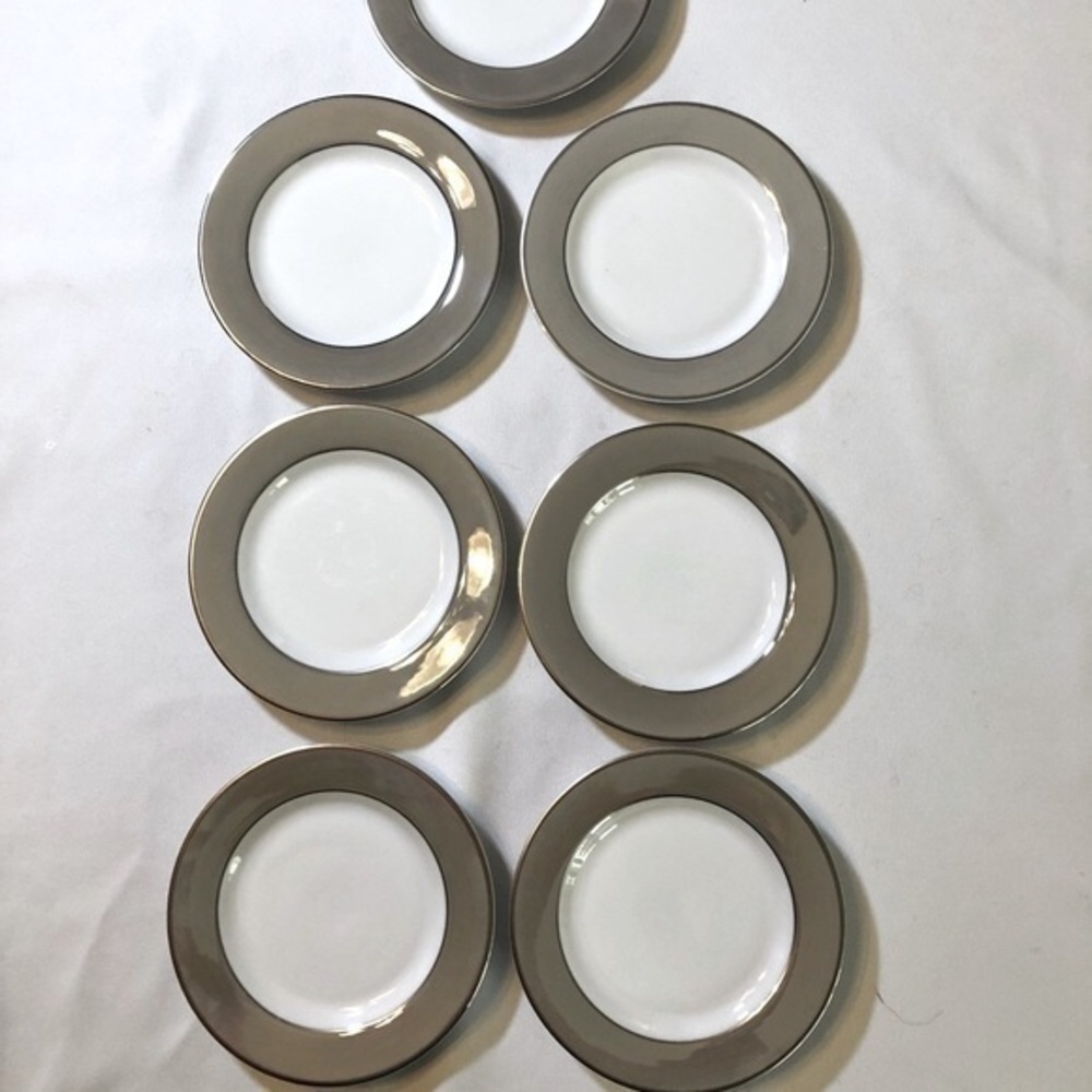 Crate & Barrel “Luster” 6” bread plate EACH
